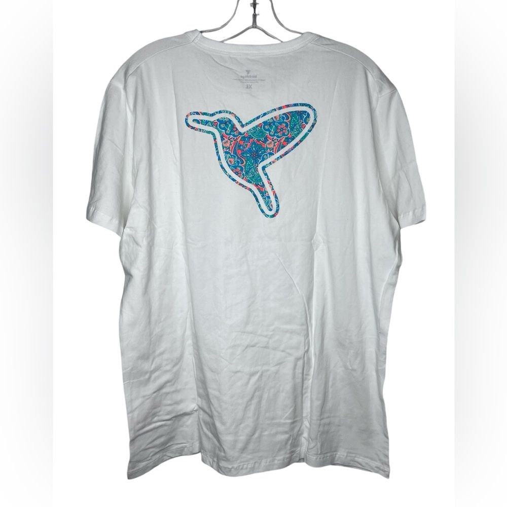 Birddogs Hummingbird White Tee Shirt - XL